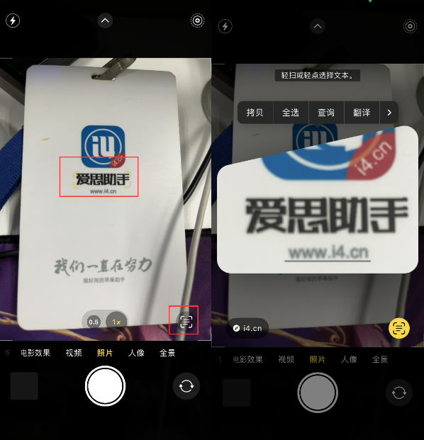 纳雍苹果手机维修分享升级iOS 16后如何通过相机翻译文本 