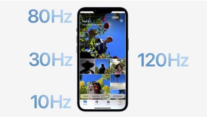 纳雍苹果14维修分享iPhone 14有高刷吗 